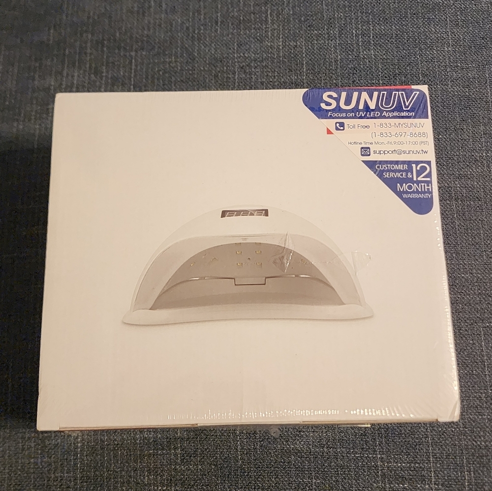 SUNUV UV LED Nail Lamp Gel Polish Dryer New In Box